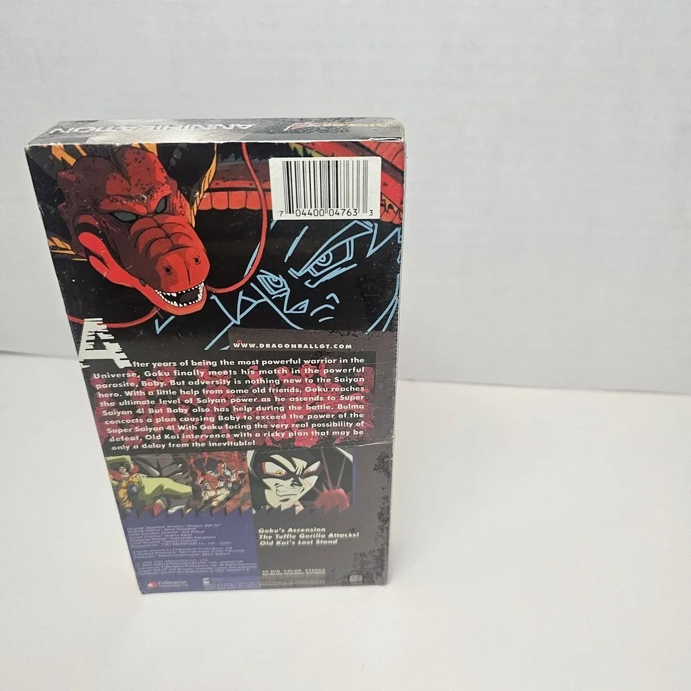 Dragon Ball GT: Baby - Vol. 7: Annihilation (VHS, 2003) *READ DISCRIPTION*